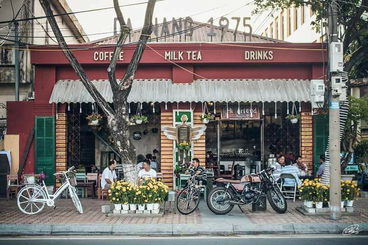 Quán cà phê đường Bạch Đằng Đà Nẵng